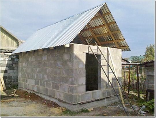 Крыша – еще один ответственный этап возведения новой бани