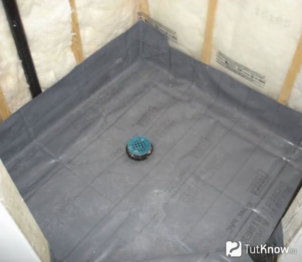Гидроизоляция бетонного пола в помывочной бани