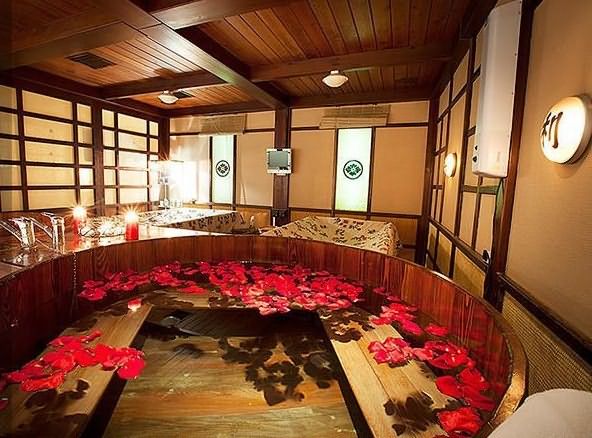 Японская баня - прекрасное место для отдыха