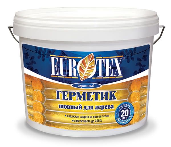 Шовный герметик для дерева фирмы EUROTEX